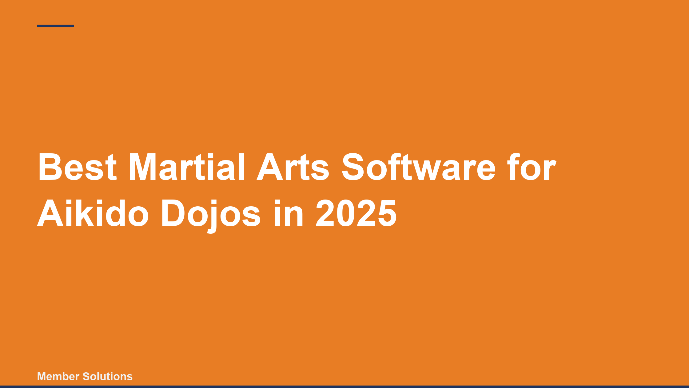 Best Martial Arts Software for Aikido Dojos in 2025