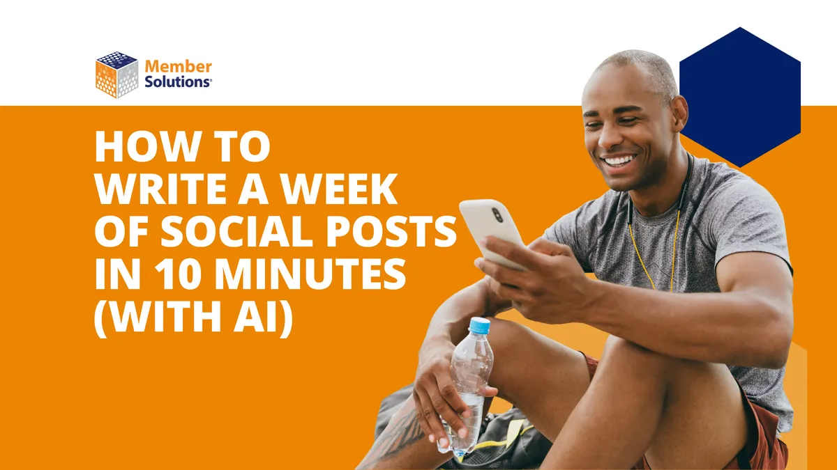 AI Social Media Content for Gyms: How to Write a Week of Social Posts in 10 Minutes