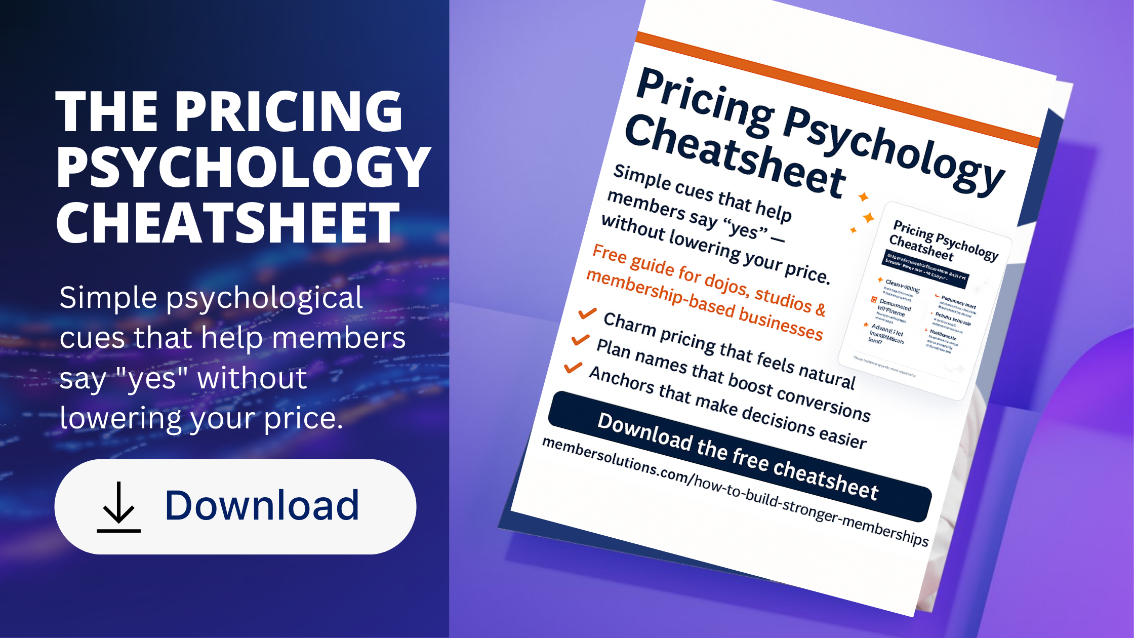 Pricing Psychology Cheatsheet